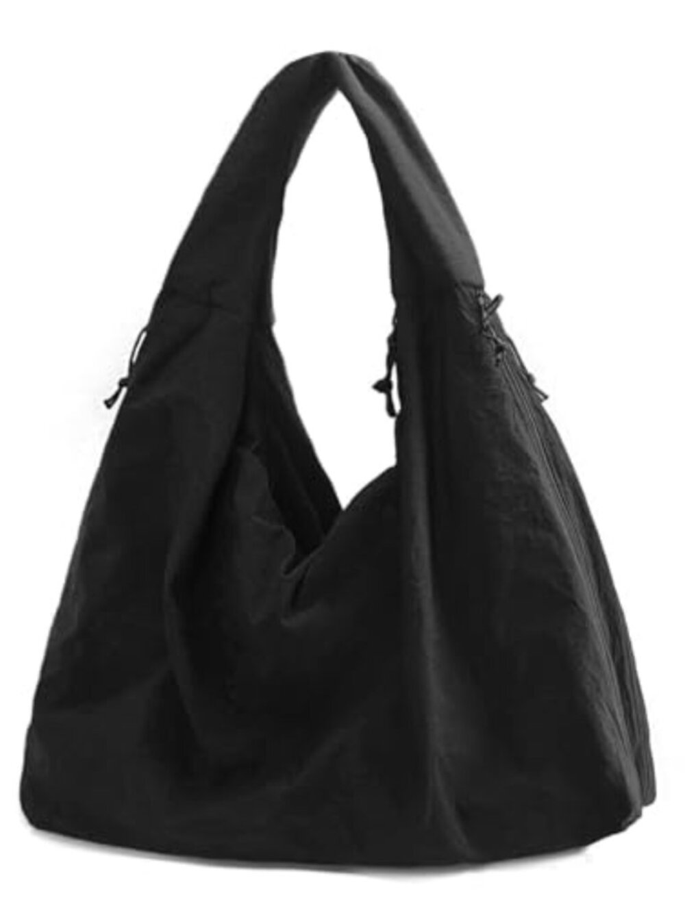 Large Nylon Hobo Bag Shoulder Bag Vintage Tote Casual Shopper Handbag